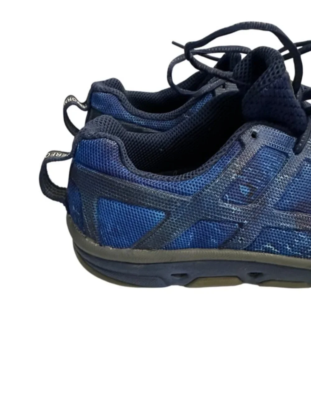 HUK Attack Subphantis Gulf Stream Fishing Shoes Blue Men's 9.5 Water Sneakers